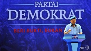 Current President Susilo Bambang Yudhoyono, Chairman of the Democratic Party 